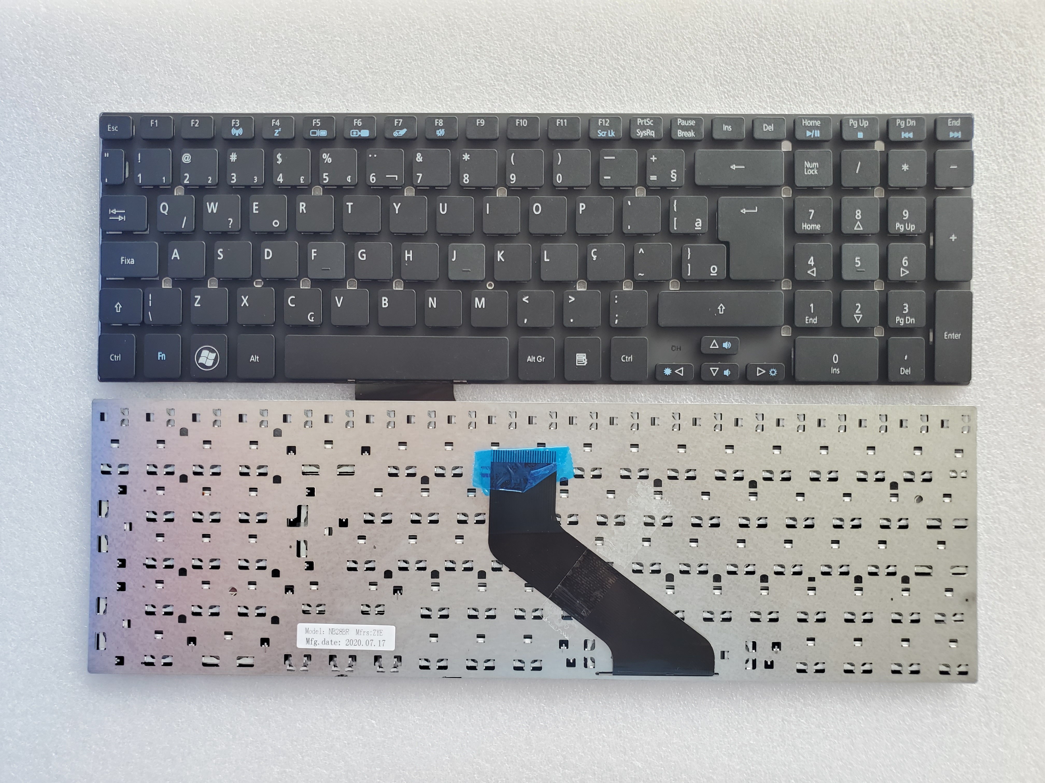 Picture of New Replacement Laptop Keyboard For ACER 5830 BLACK (OEM) BR Layout